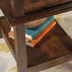 Bureaux de direction en bois de couleur marron HomeStock de 76,35 cm de haut avec tiroir universel