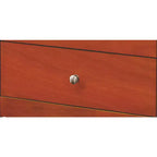 Table de chevet Hammond de HomeStock - 66 cm (H) x 61 cm (l) x 46 cm (P), tiroir et finition chêne durable