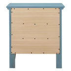 Table de chevet Hammond de HomeStock - 66 cm (H) x 61 cm (l) x 46 cm (P), tiroir et finition chêne durable