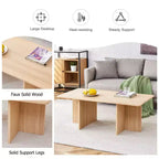 Table basse Okak, table d'appoint multi-surfaces en MDF pour salon, chambre et bureau, finition résistante aux rayures