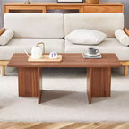 Table basse Okak, table d'appoint multi-surfaces en MDF pour salon, chambre et bureau, finition résistante aux rayures