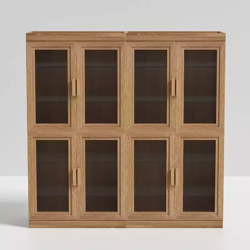 Bibliothèque de rangement PexFix effet grain de bois pour salon, bureau, chambre