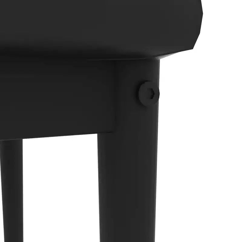 Lot de 4 Chaises de Salle à Manger MAYEERTY en PU - Chaises Rembourrées en Forme de Diamant avec Surface en Cuir Souple