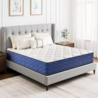 Matelas hybride Swedrea en mousse à mémoire de forme rafraîchissante, fermeté moyenne, livré compressé dans une boîte