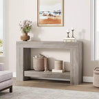 Table console pour entrée, table d'appoint pour salon, longue table console avec rangement