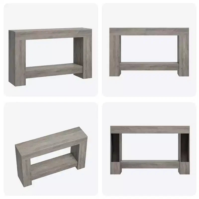 Table console pour entrée, table d'appoint pour salon, longue table console avec rangement
