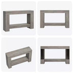 Table console pour entrée, table d'appoint pour salon, longue table console avec rangement