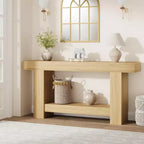 Table console pour entrée, table d'appoint pour salon, longue table console avec rangement