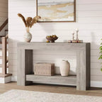 Table console pour entrée, table d'appoint pour salon, longue table console avec rangement