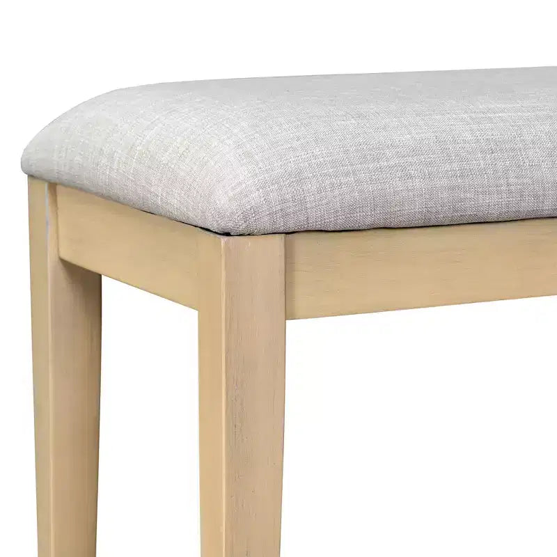 Ensemble de salle à manger extensible Whisen avec banc et 4 chaises