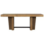Ensemble de salle à manger extensible Whisen avec banc et 4 chaises