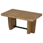 Ensemble de salle à manger extensible Whisen avec banc et 4 chaises