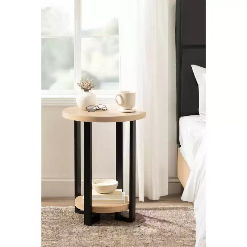 Table d'appoint ronde Kate et Laurel Hendricks