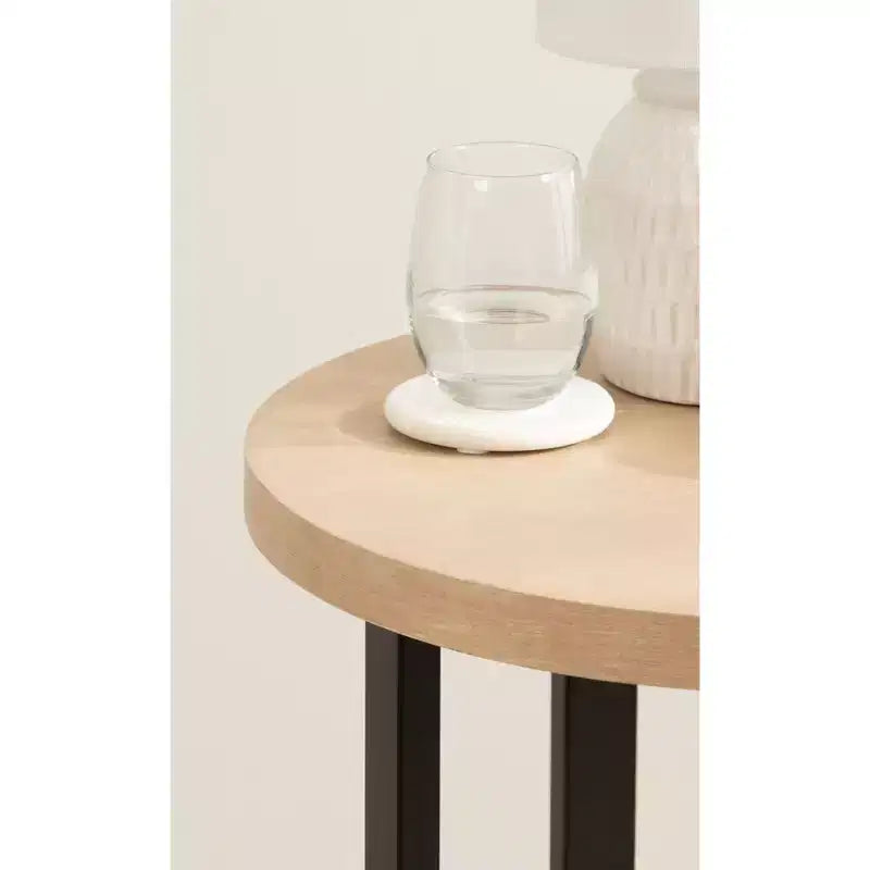 Table d'appoint ronde Kate et Laurel Hendricks