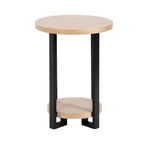 Table d'appoint ronde Kate et Laurel Hendricks
