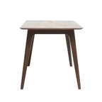 Ensemble de salle à manger 5 pièces GDFStudio Leora, de style moderne du milieu du siècle, en bois et tissu