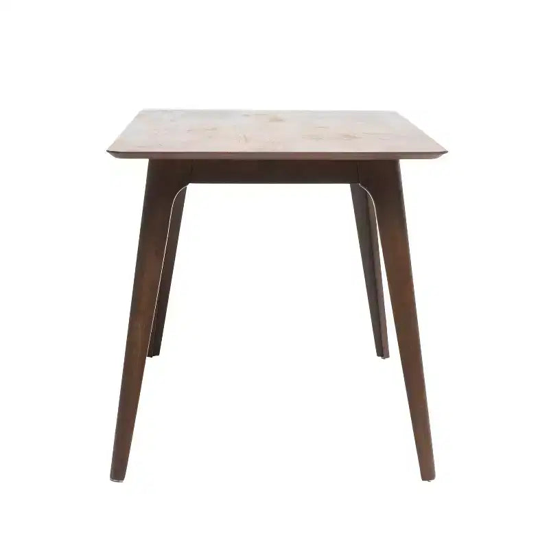 Ensemble de salle à manger 5 pièces GDFStudio Leora, de style moderne du milieu du siècle, en bois et tissu