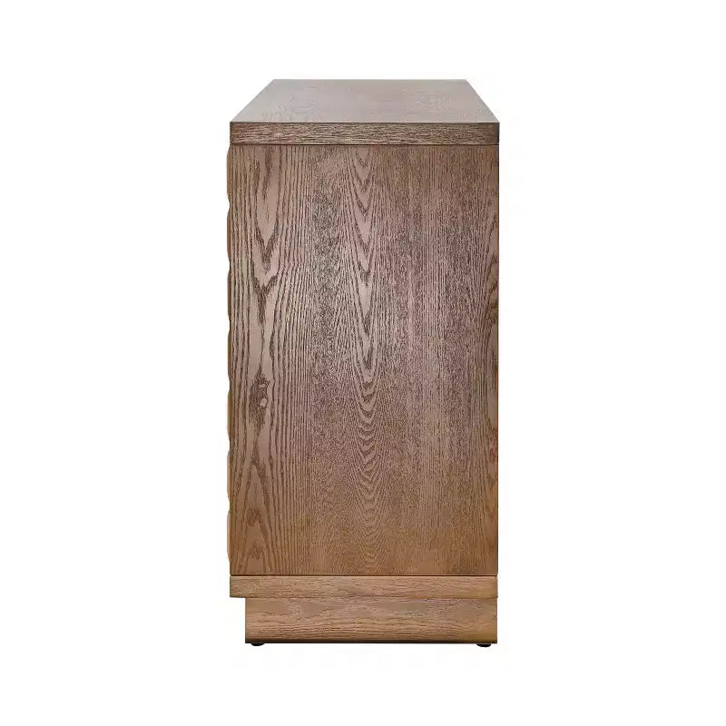 Christopher Knight Home Viviana, buffet de rangement moderne de 149 cm avec 4 portes et étagères réglables