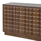 Christopher Knight Home Viviana, buffet de rangement moderne de 149 cm avec 4 portes et étagères réglables