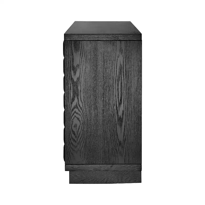 Christopher Knight Home Viviana, buffet de rangement moderne de 149 cm avec 4 portes et étagères réglables