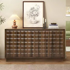 Christopher Knight Home Viviana, buffet de rangement moderne de 149 cm avec 4 portes et étagères réglables