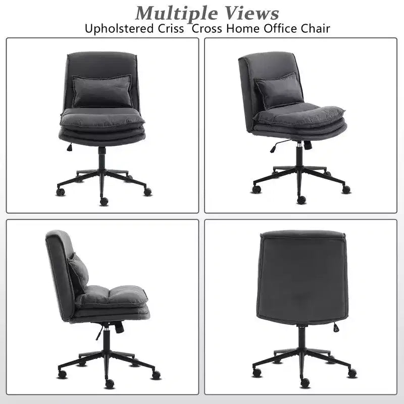 Karl Home | Chaise de bureau sans accoudoirs Karl Home