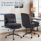 Karl Home | Chaise de bureau sans accoudoirs Karl Home