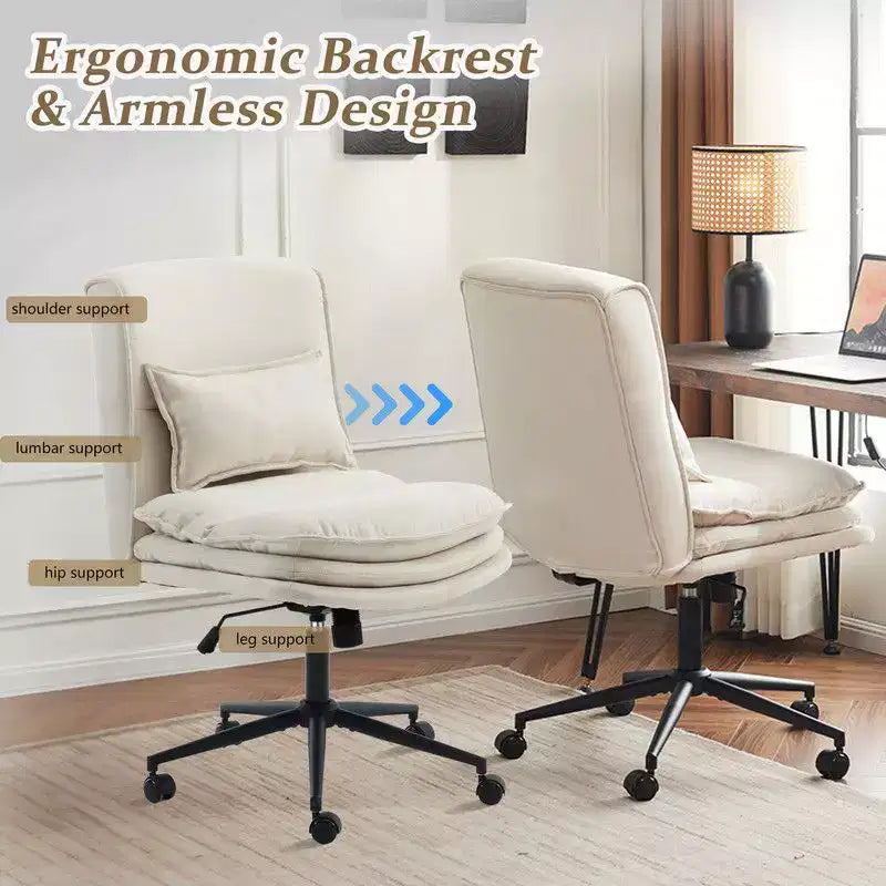 Karl Home | Chaise de bureau sans accoudoirs Karl Home