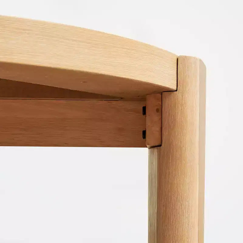 Table d'appoint/de chevet ronde moderne Subrtex, table de canapé en bois massif pour salons et chambres à coucher