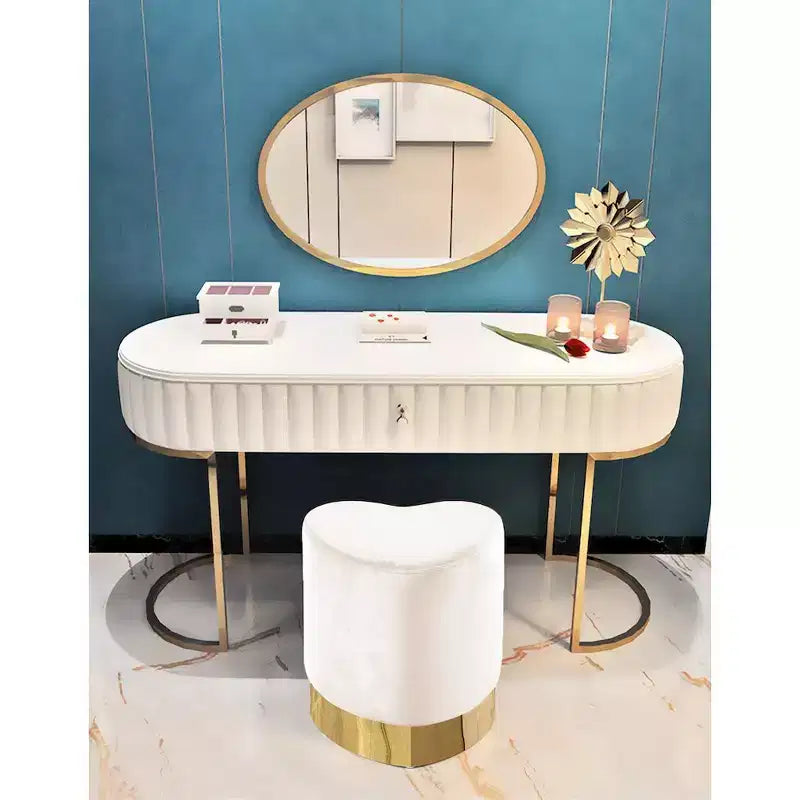 Meridian Furniture, Pouf/Tabouret en velours Heart