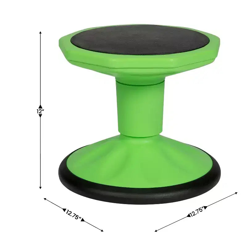 Flash Furniture Lucas Tabouret actif flexible à hauteur fixe pour enfant pour la salle de classe et la maison avec base antidérapante