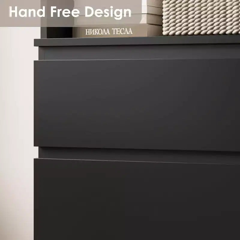 COZONY Bibliothèque haute de 178 cm avec 3 tiroirs et 3 étagères ouvertes - Meuble de rangement moderne en bois pour salon, bureau