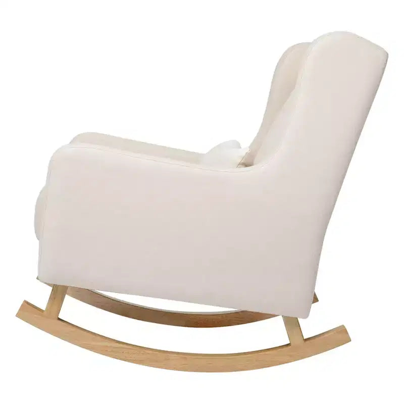 Fauteuil à bascule Kai de Babyletto en tissu Eco-Performance | Hydrofuge et antitache