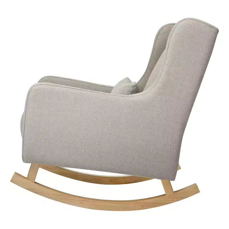 Fauteuil à bascule Kai de Babyletto en tissu Eco-Performance | Hydrofuge et antitache