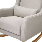 Fauteuil à bascule Kai de Babyletto en tissu Eco-Performance | Hydrofuge et antitache