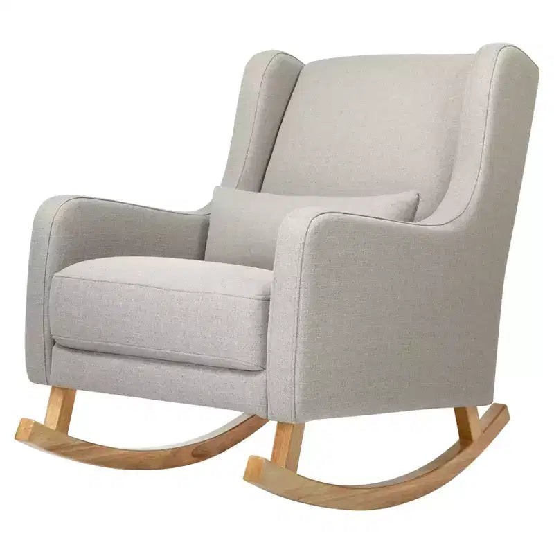 Fauteuil à bascule Kai de Babyletto en tissu Eco-Performance | Hydrofuge et antitache