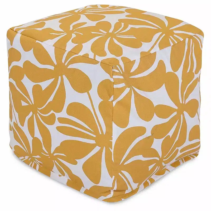 Majestic Home Goods, Pouf cube Plantation
