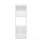 HomeStock Pelli Meuble de rangement cubique, 3x1, Blanc