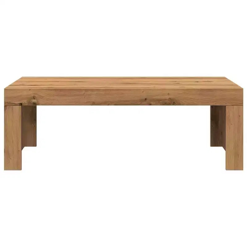 vidaXL Table Basse Chêne Artisan Bois d'ingénierie Standard Moderne