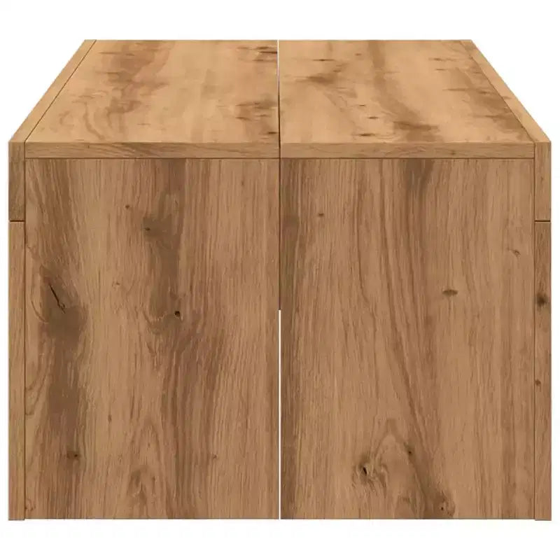 vidaXL Table Basse Chêne Artisan Bois d'ingénierie Standard Moderne