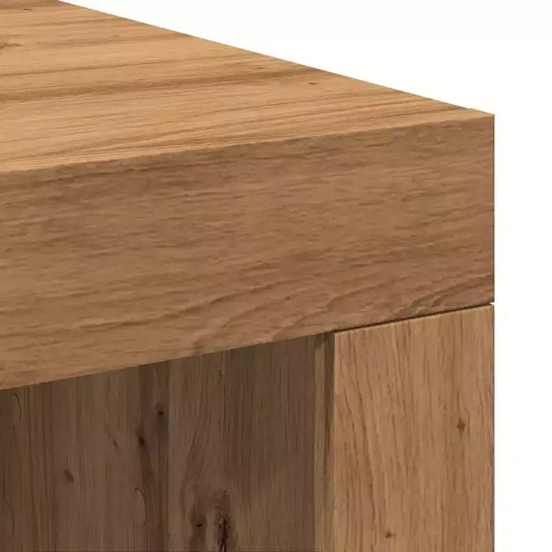 vidaXL Table Basse Chêne Artisan Bois d'ingénierie Standard Moderne