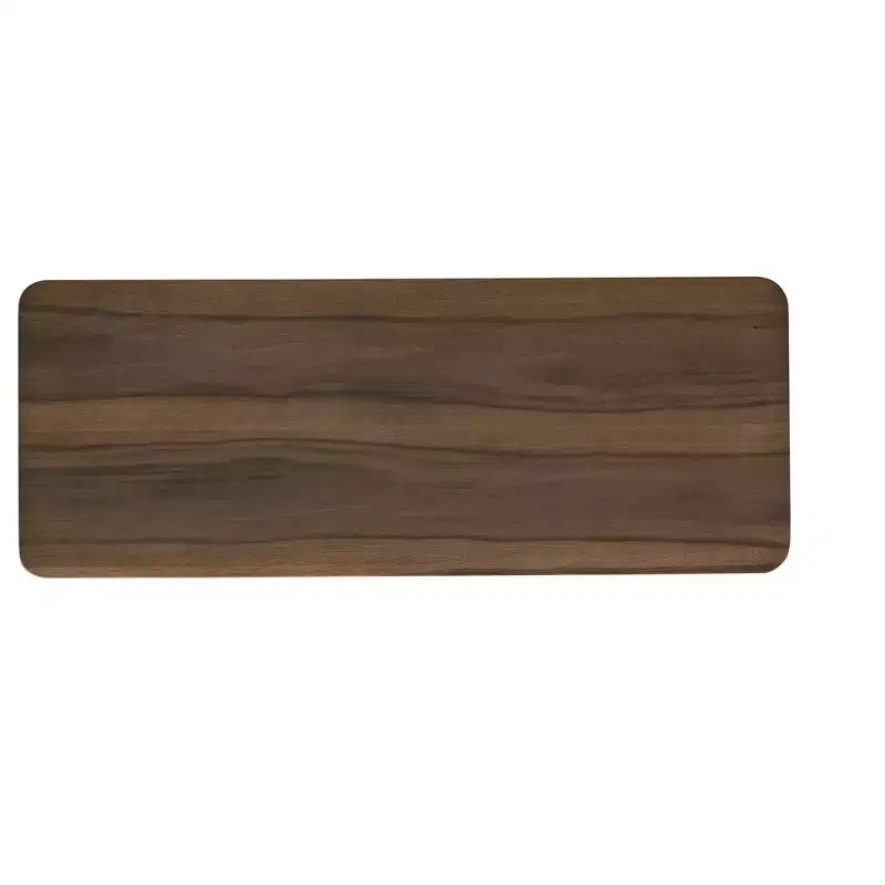 Console GDFStudio Arruda contemporaine de 48 po en bois d'hévéa avec étagère de rangement
