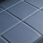 Canapé moderne 2 places, avec accoudoirs métalliques Dossier large et épais, assise en mousse haute densité rembourrée pour les petites chambres