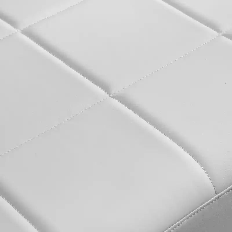 Canapé moderne 2 places, avec accoudoirs métalliques Dossier large et épais, assise en mousse haute densité rembourrée pour les petites chambres