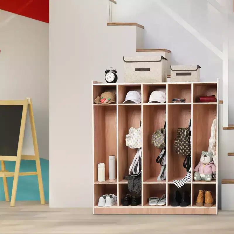 10 casiers pour salles de classe, casier de classe à 5 sections, casier de garderie pour la maison, l'école,