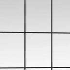 Miroir pleine longueur HomeRoots 69 à cadre métallique noir à carreaux