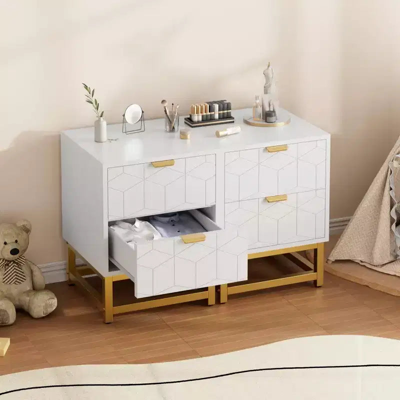 Commode à 2 tiroirs, petite commode, commode de chambre à coucher, salon,