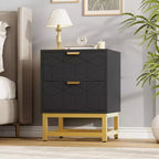 Commode à 2 tiroirs, petite commode, commode de chambre à coucher, salon,