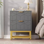 Commode à 2 tiroirs, petite commode, commode de chambre à coucher, salon,