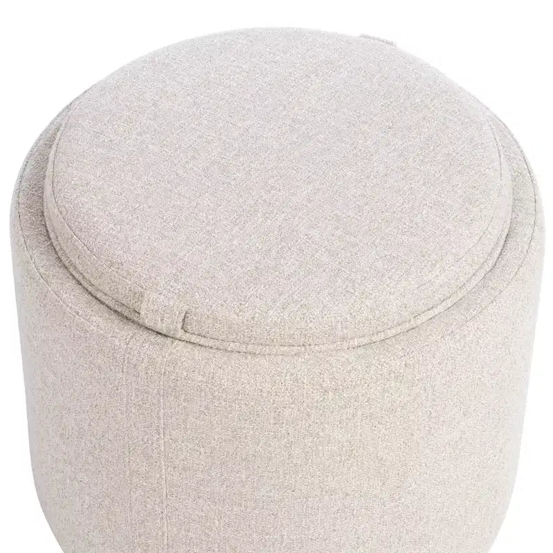 Studio 55D Elias 18 Pouf de rangement haut Nathan Ginger avec plateau réversible